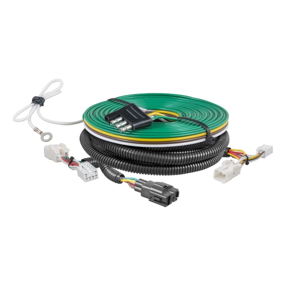 CURT 58913 Custom Towed-Vehicle RV Wiring Harness for Dinghy Towing, Select Toyota RAV4