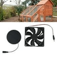 thumbnail image 2 of 10W Ventilation Fan Solar Powered PanelFan Lightweight Outdoor Free Energy Solar, 2 of 12