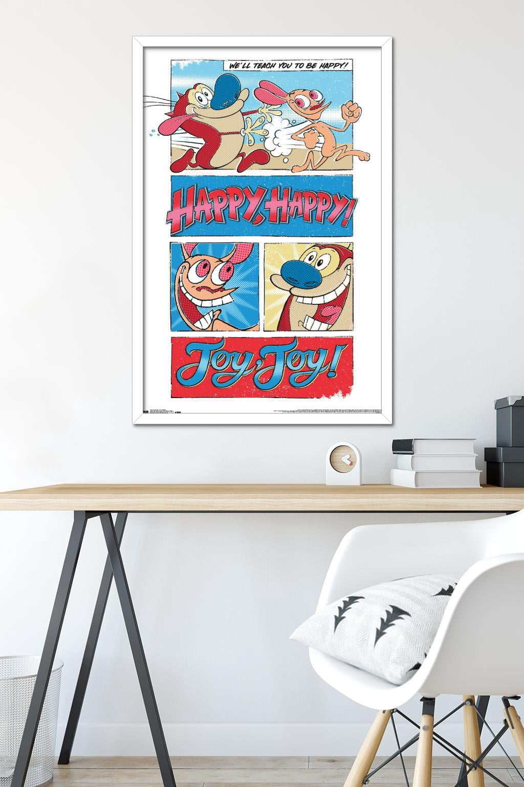 Trends International Popular Characters Framed Poster