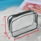 thumbnail image 5 of Neceser de viaje de PVC | Organizador de artículos de tocador transparente de 3 piezas con cremallera | Bolsa impermeable para maquillaje y playa, ideal para cosméticos y accesorios, 5 of 9