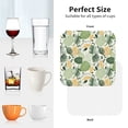 thumbnail image 5 of Leather Coasters with Heat-resistant for Drinks, Hawaiian Style Fujiman Cup Coasters Cup Pad Mat for Tabletop Protection, Coffee Table, Office Desk and Housewarming Gift, 5 of 5