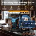 thumbnail image 3 of NEEDONE 23L Intelligent Cigar Humidor,Humidity, Heating & Cooling Thermostatic Control System, for 150 Counts,Christmas Gift,New year Gift, 3 of 8