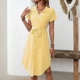 thumbnail image 2 of CIENVNSTG Women's Fashion A-Line Summer Dress Casual Flowy Dress for Everyday Wear, 2 of 4