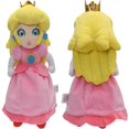 thumbnail image 1 of Princess Peach Super Mario Peluche avec Chaussures Rouges Jupe Rose Cheveux Jaunes et Couronne Collection de Poupées Décoration Ornements Cadeau, 1 of 5