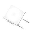 thumbnail image 2 of FOMIYES 10pcs CD Storage Cases Semi-transparent Matte Holder for CDs, 2 of 7