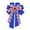 multicolor-1H-home supplies, variant on LEFTHIGH Home Independence Day Hair Scrunchies Patriotic Fashion Holiday Lady Hair Accessories 12 Styles Easter Decorations