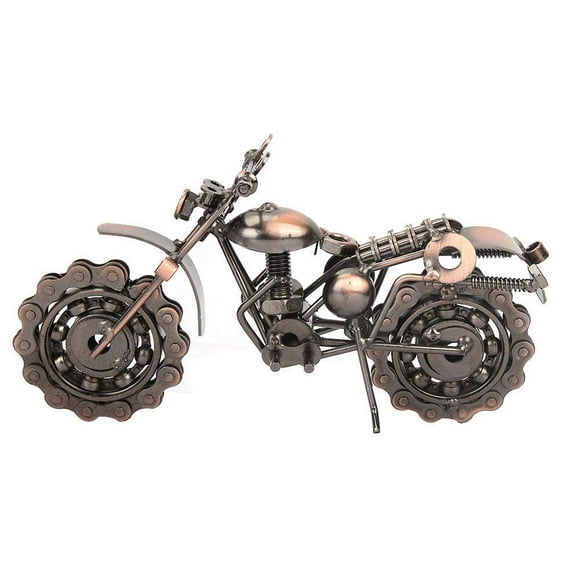 Modèle de Moto, Artisanat Électroplaqué, Collection de Moto en Métal, Décoration de Magasin à Domicile, pour Décoration de Bureau Ornements Décoration de Bureau à Domicile, pour Fans de Moto
