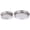 Silver, variant on MasteelfCA 2 Sets Stainless Steel Sprouting Screen Sprouting Lids for Wide Mouth Mason Jars (86mm Screen Lid and 70mm Screen Lid)