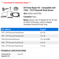 thumbnail image 2 of Oil Pump Repair Kit - Compatible with 1968 - 1975 Plymouth Road Runner 1969 1970 1971 1972 1973 1974, 2 of 2