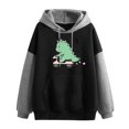 thumbnail image 1 of Gibobby Sudadera de mujer, Womens Oversized Hoodies Fleece Sweatshirts Long Sleeve Sweaters Pullover Fall Clothes with Pocket(Negro,G), 1 of 4