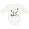 thumbnail image 3 of Inktastic Tia and Tio Love Me Boys or Girls Long Sleeve Baby Bodysuit, 3 of 5