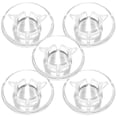 thumbnail image 3 of 5Pcs Guitar Footswitch Toppers Guitar Foot Nail Plastic Effect Pedal Protection Cap, 3 of 8