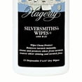 thumbnail image 4 of Hagerty 15740 5-by-10-inch Silversmiths' Wipes 12 Disposable Wipes, White, 4 of 7