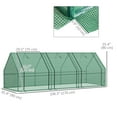 thumbnail image 3 of Outsunny Portable Tunnel à effet de serre, 3 of 10