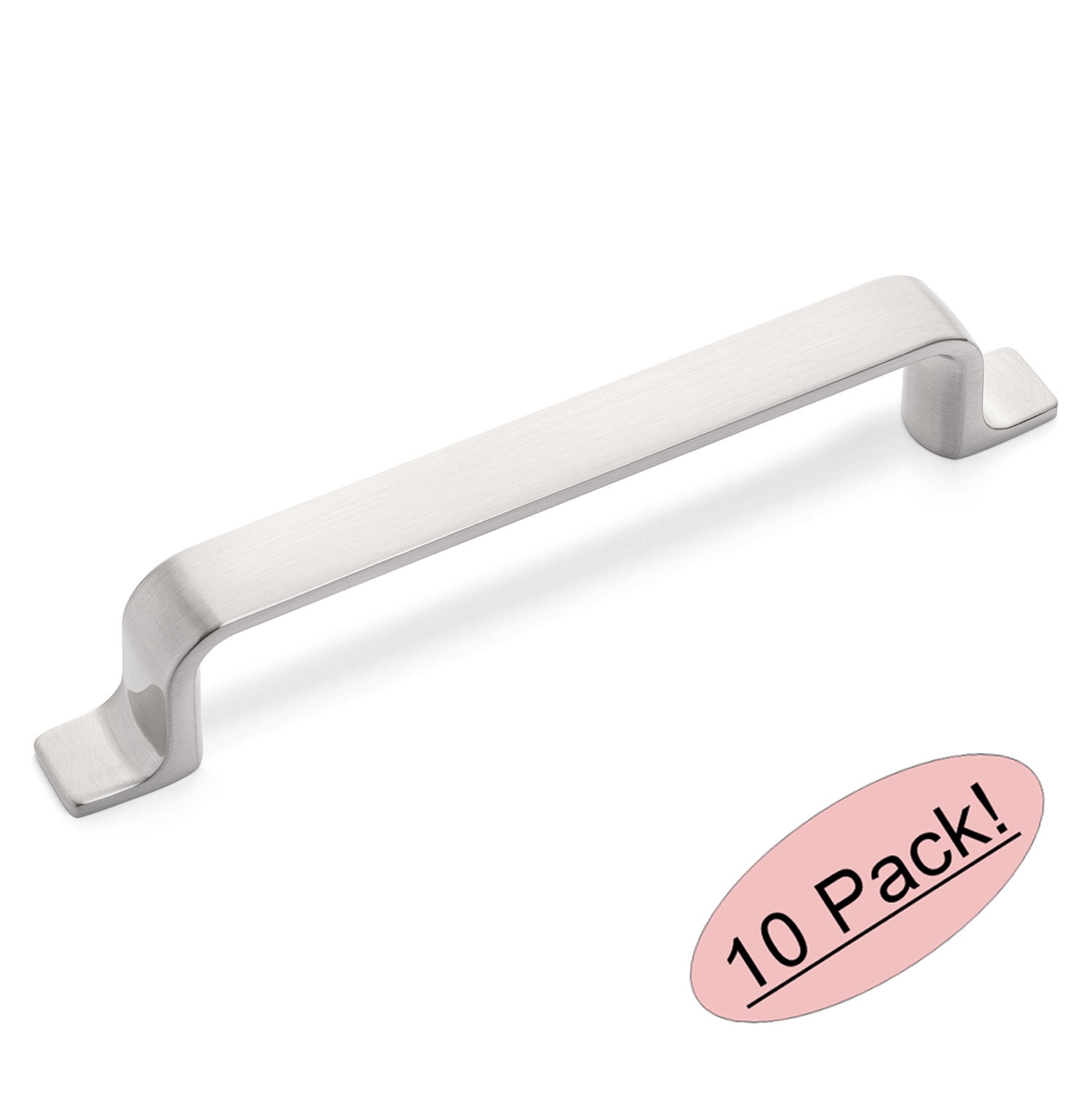 Cosmas 96mm (3-3/4") Satin Nickel Cabinet Pulls – Modern Handle, 25-Pack