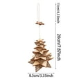 thumbnail image 2 of BKRE Elegant 3D Wind Chime Hanging Ornament For Festive Home Holiday, 2 of 6