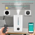 thumbnail image 5 of Humidificadores para Dormitorio Gran Capacidad de 6L,Humificadores con Pantalla Inteligente,Humidificador de Aire de Silencio con Filtro,APP/Control Remoto/Mando a distancia/Apagado Automático, 5 of 5
