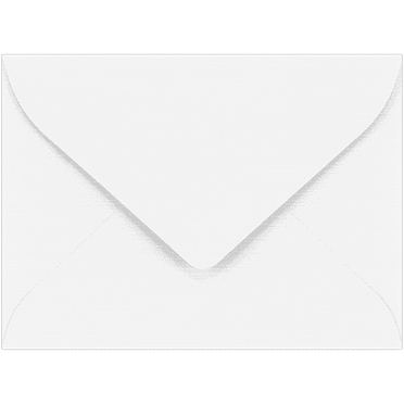 LUXPaper #17 Mini Envelopes, 80 lb. White Linen, 2 11/16 x 3 11/16, 250 Pack