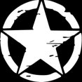 thumbnail image 1 of Car Stickers Vinyl Decal Army Star Sticker For Jeep Wrangler And All Other 4x4 Models Accessories Decoration K252, 1 of 4