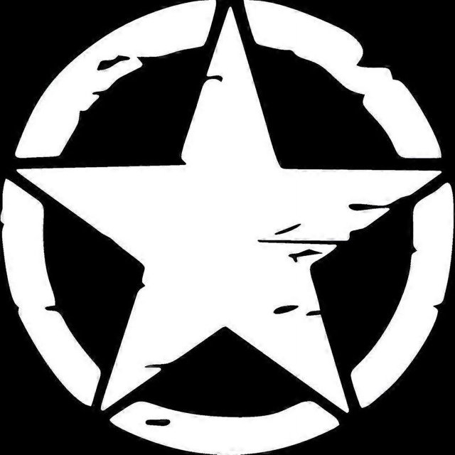 Car Stickers Vinyl Decal Army Star Sticker For Jeep Wrangler And All Other 4x4 Models Accessories Decoration K252