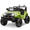 Green, variant on Clovercat 12v 7 Hours Powered Ride on Toys Car with Parent Remote, New Year Gifts for Kids, Bluetooth Music, Spring Suspension, Led Lights, Black - Perfect for Back to School Supplies
