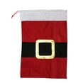 thumbnail image 3 of 18" x 26" Santa Claus Belt Buckle Christmas Gift Bag Sack, 3 of 3