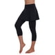 thumbnail image 2 of Leggings con falda para mujer, leggings de yoga con falda y leggings de tenis para mujer con bolsillos, 2 of 7
