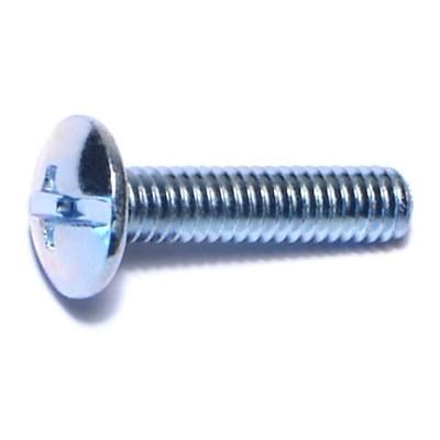 

#8-32 x 3/4 Zinc Plated Steel Coarse Thread Combo Truss Head Machine Screws