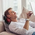 thumbnail image 2 of Costway Shiatsu Shoulder Neck Back Massage Pillow with Heat Deep Kneading Massager Car Seat, 2 of 10