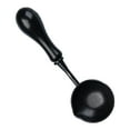 thumbnail image 3 of Cuchara de cera para sellar, elegante y vintage, con mango largo de madera para artículos hechos a mano. Negro, 3 of 9