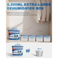 thumbnail image 2 of Absorbedor de Humedad Vacplus Deshumidificador 2200ml Paquete de 4, 2 of 9