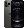 thumbnail image 1 of Refurbished Apple iPhone 12 Pro Max - 256GB – Graphite – 12MP Triple Rear & 12MP Front Camera - Fully Unlocked Smartphone - Excellent Condition, 1 of 8