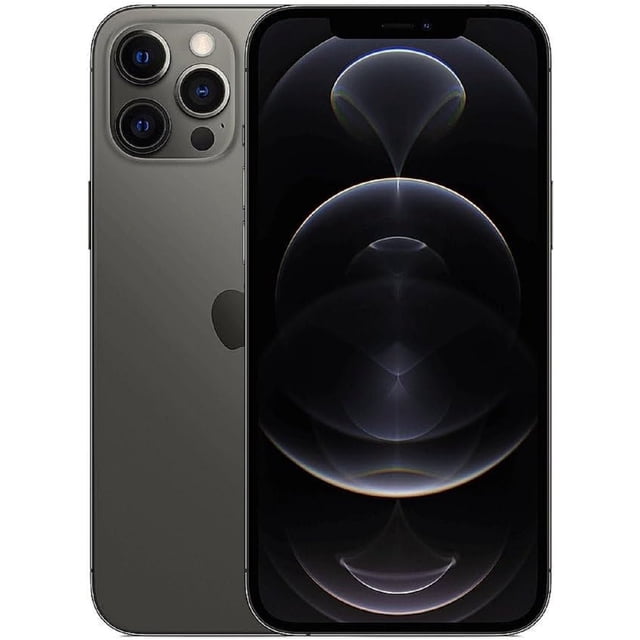 Refurbished Apple iPhone 12 Pro Max - 256GB – Graphite – 12MP Triple Rear & 12MP Front Camera - Fully Unlocked Smartphone - Excellent Condition