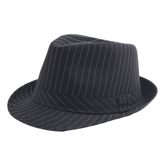 lanema Fedora Top Hat Old-fashioned Short Brimmed Top Hat Surprise Gift for Boyfriend