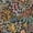 Summer Night, variant on Tempaper Crafted Floral Summer Night Peel and Stick Wallpaper, 20.5" x 16.5'