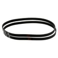 thumbnail image 1 of 2 Pack 260J6 PJ V-Ribbed Belt 6 Ribs 26" Length x 0.55" Width x 0.14" Height, EPDM Rubber Micro V Belt, 1 of 5
