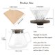 thumbnail image 4 of Lalord - Cafetera para verter sobre café, jarra de vidrio de borosilicato de 20 onzas con 100 filtro, 4 of 8