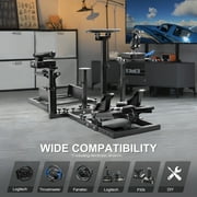 Marada Flight Racing Simulation Cockpit Fit for Thrustmaster HOTAS Warthog Logitech PC