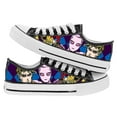 thumbnail image 2 of JoJo's Bizarre Adventure Print Low-Top Canvas Shoes, 2 of 3