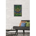 thumbnail image 2 of Peace Fractal 2 Wall Poster, 14.725" x 22.375", Framed, 2 of 6