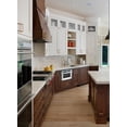 thumbnail image 2 of Goo-Ki 3" Hole Center Champagne Bronze Kitchen Cabinet Handles Drawer Pulls Mordern Dresser Hardware, 6 Pack, 2 of 6