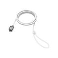 thumbnail image 2 of Compulocks T-bar Security Keyed Cable Lock - Security cable lock - white - 6 ft - for Compulocks iPad 10.2-inch; Maclocks Rise Freedom Enclosed Rolling Kiosk, 2 of 5