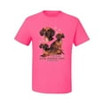 thumbnail image 2 of If It's Not a Dachshund It's Just a Dog Gift | Mens Dog Lover Graphic T-Shirt, Neon Pink, Large, 2 of 3