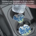 thumbnail image 4 of Thirstystone Blue Flowers Single Absorbent Coaster for Vehicle Cup Holder, 4 of 6