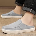 thumbnail image 5 of EKVAHL Backless Shoes for Men, Summer Casual Comfortable Breathable Anti-Slip Mule Sneakers, Round Toe Low-Cut Soft Soles Open Back Shoes, 5 of 5
