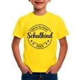 thumbnail image 2 of MUXiin Boys T Shirts Size 6 Schulkind Letter Print Short Sleeve Loose Preppy Tee Tops Back To School Clothes 5-6 Years,Blue, 2 of 4