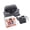 Black, variant on Ergonomic Air Fill Neck Cushion For Business Travelers And Commuters