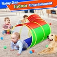 thumbnail image 3 of Crawl Through Play Tunnel Hoohtoot Kids para niños pequeños, 3 of 7