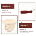 thumbnail image 3 of Cotton Filter Bag Coffee Filter Bag Reusable Filter Bag Tea Filter Bag Cotton Filter Pouch, 3 of 9