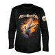 thumbnail image 1 of Helloween - Camiseta Ángel de Manga Larga para Adultos Unisex (Negro), 1 of 2